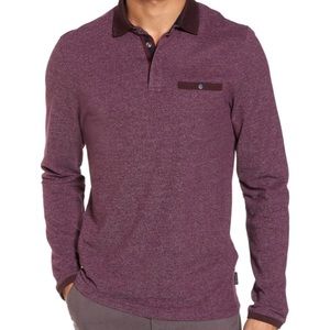 Ted Baker London Trim Fit Long Sleeve